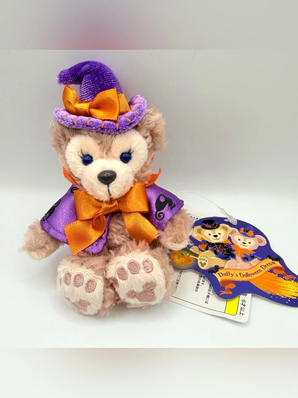 NEW Authentic Shellie May Plush Strap Tokyo Disney Sea Japan Halloween Witch
